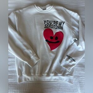 Serotonin supply crew neck